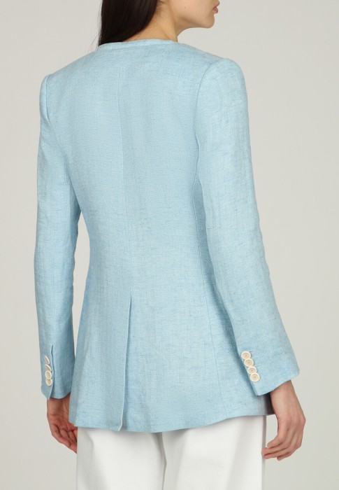 Товар голубого цвета с внутренней стороны