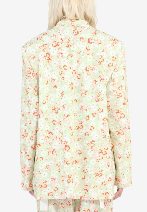 Товар зеленого цвета с внутренней стороны