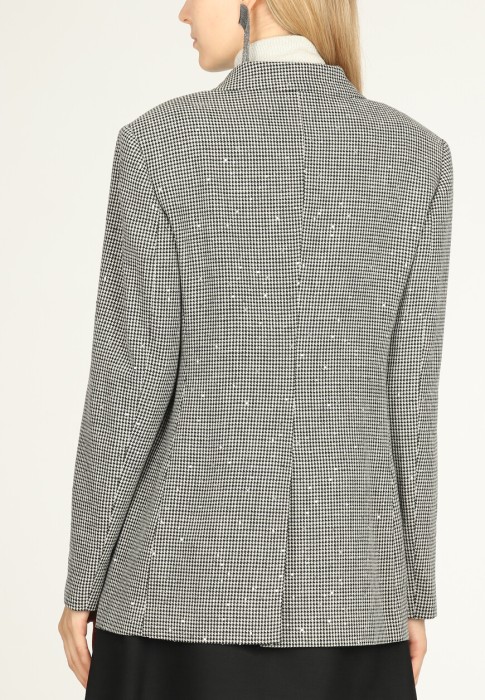 жакет  универсального стиля с лицевой стороны