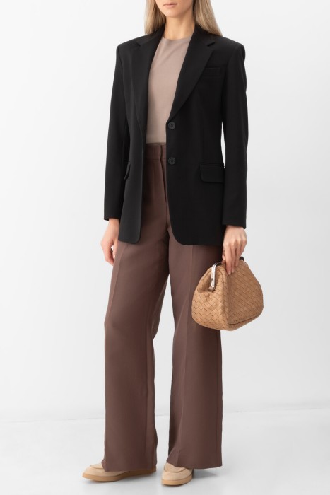 жакет  из хлопка спереди