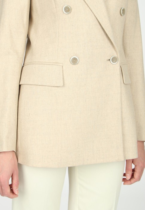 жакет  универсального стиля с лицевой стороны