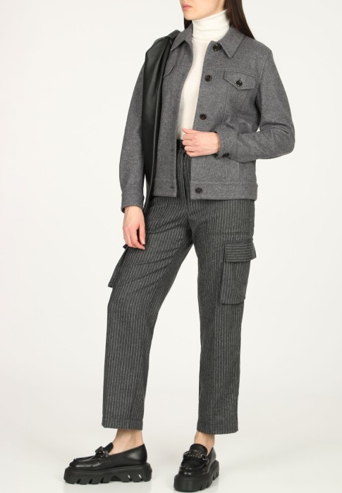 жакет  из италии вид сбоку