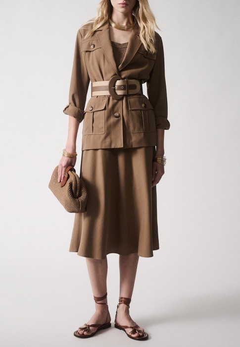 жакет  от бренда luisa spagnoli вид слева