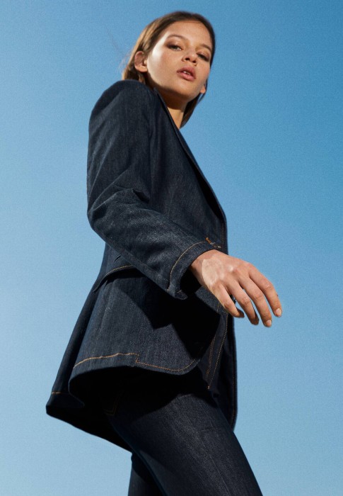 жакет из проверенных материалов спереди