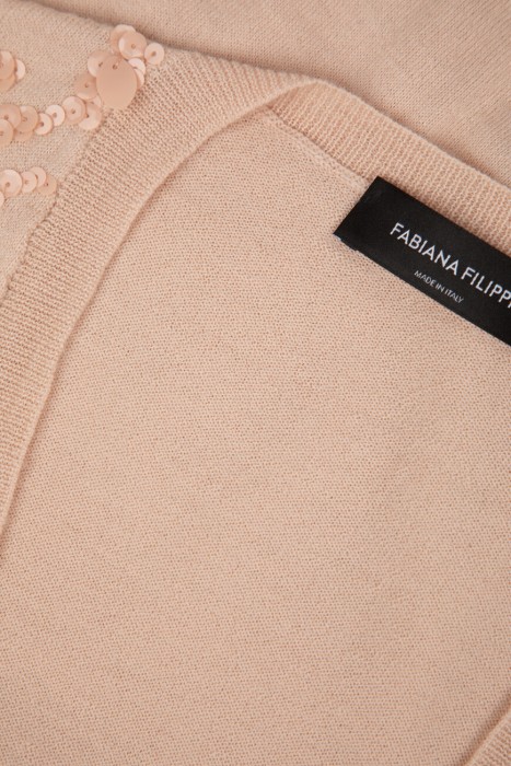 жилет fabiana fillippi из хлопка спереди