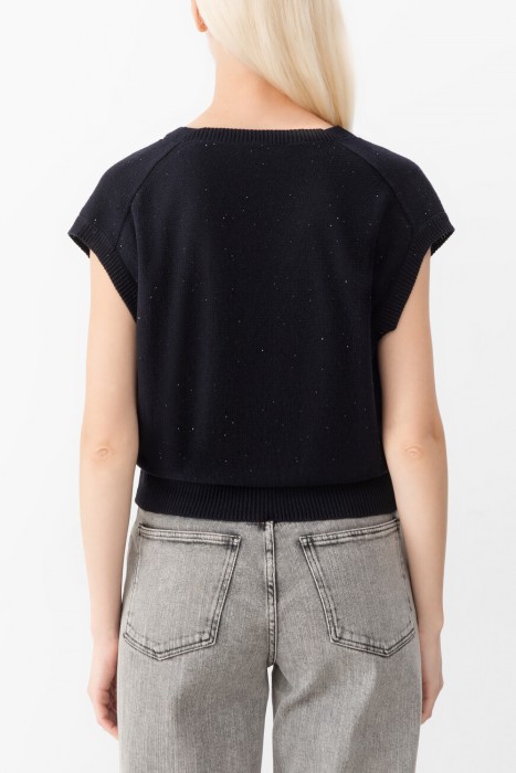 жилет fabiana fillippi от бренда fabiana filippi вид слева