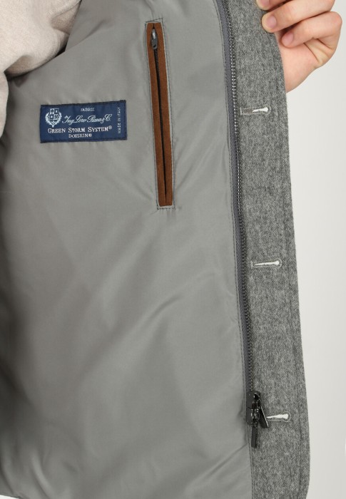 жилет gent`l milano универсального стиля с лицевой стороны