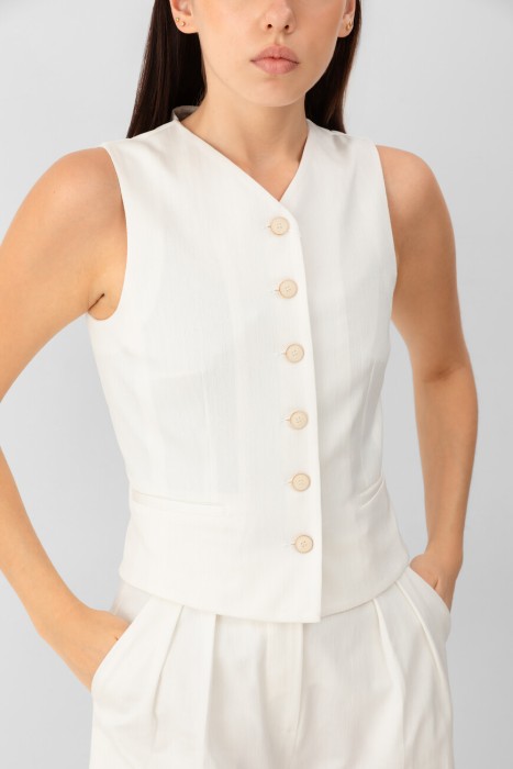 жилет maxmara из италии вид сбоку