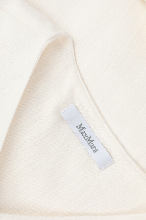 жилет maxmara из хлопка спереди