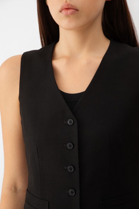 жилет maxmara из италии вид сбоку