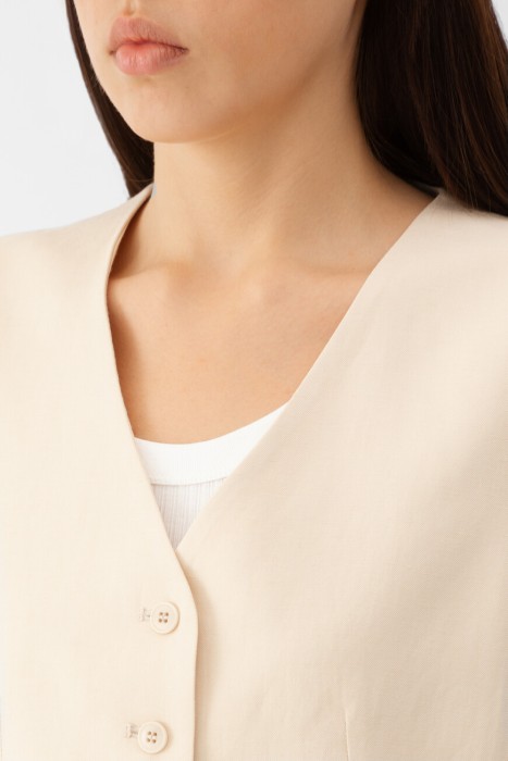 жилет maxmara из италии вид сбоку