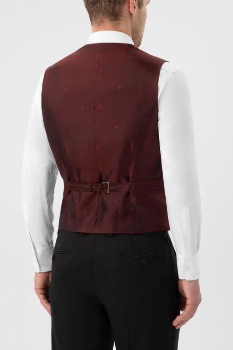 жилет  шерстяной от бренда isaia вид слева