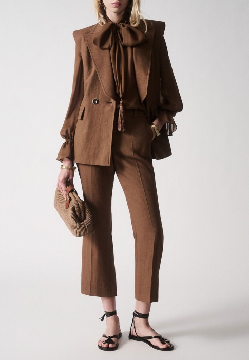 жилет  от бренда luisa spagnoli вид слева