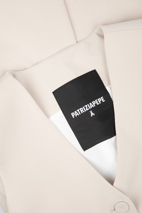 жилет  универсального стиля с лицевой стороны