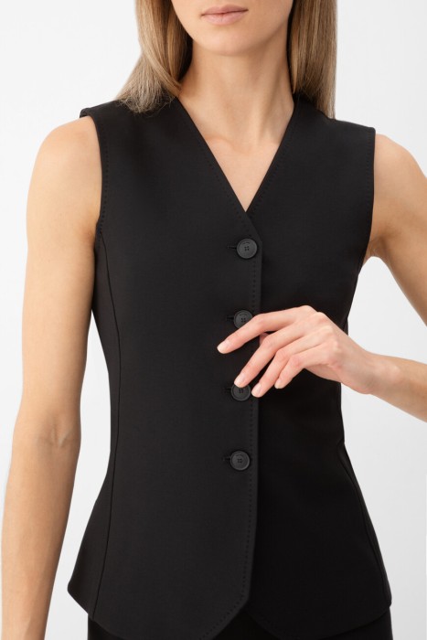 жилет  из италии вид сбоку