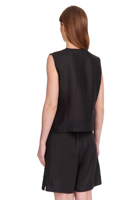 жилет  из италии вид сбоку