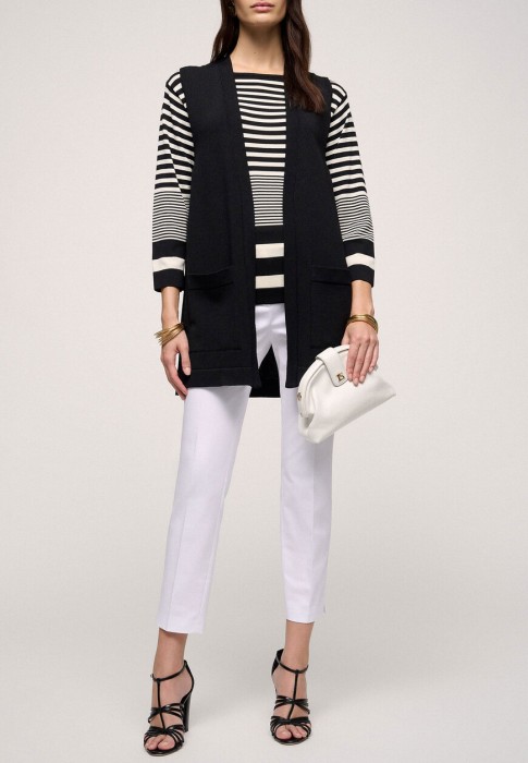 жилет  от бренда luisa spagnoli вид слева