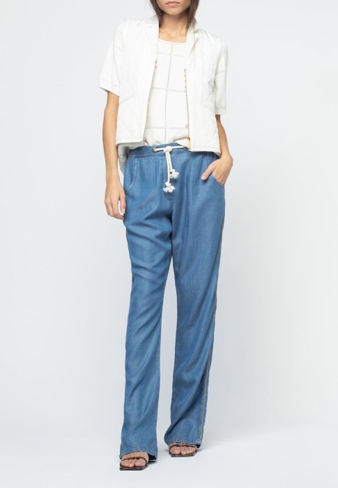 жилет  от бренда max&moi вид слева