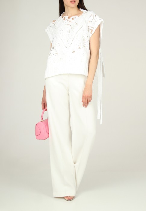 жилет  от бренда ermanno scervino вид слева