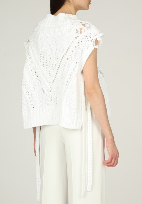 жилет  из италии вид сбоку