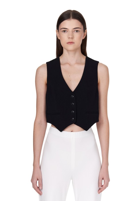 жилет  из италии вид сбоку
