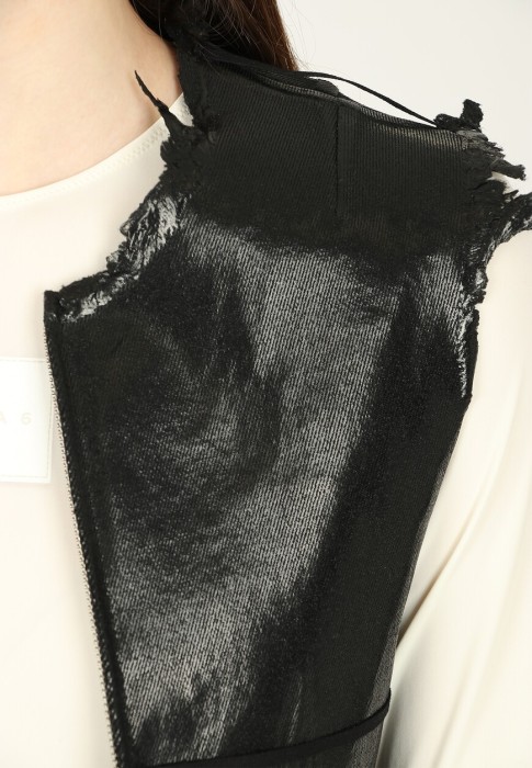 жилет  из проверенных материалов спереди