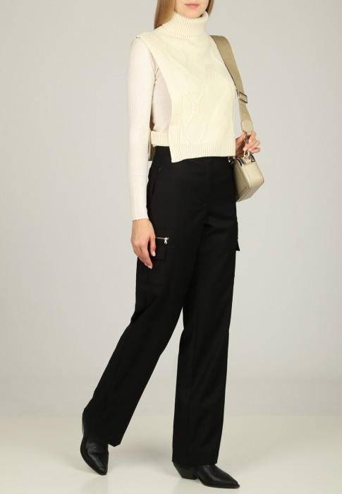 жилет  из италии вид сбоку