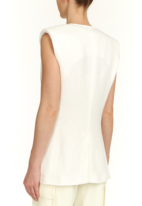 жилет  из италии вид сбоку