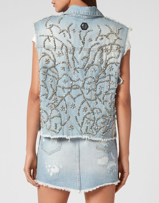 Товар голубого цвета с внутренней стороны