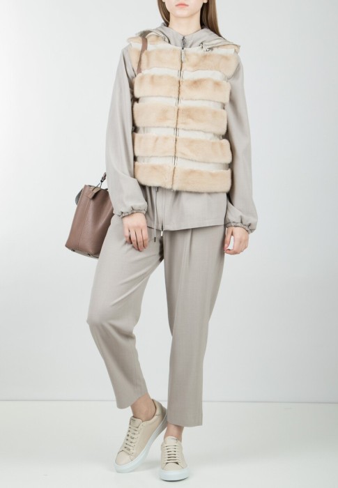 жилет  от бренда fabiana filippi вид слева