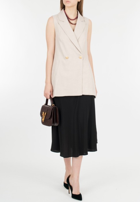 жилет  от бренда max&moi вид слева