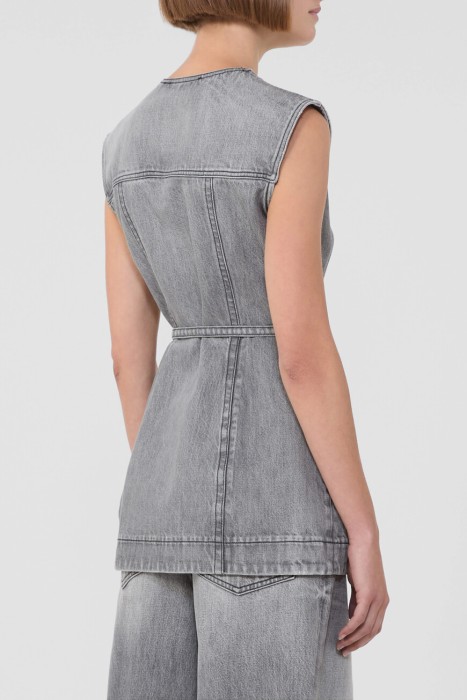 жилет  от бренда max mara вид слева