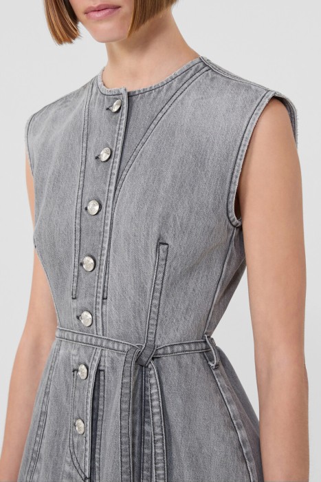 жилет  из италии вид сбоку