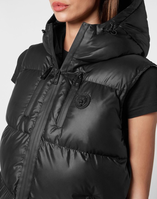 жилет  из италии вид сбоку