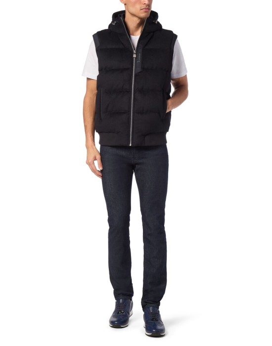 жилет  из италии вид сбоку