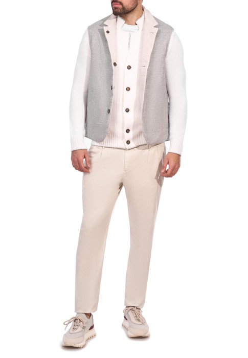 жилет  от бренда eleventy вид слева