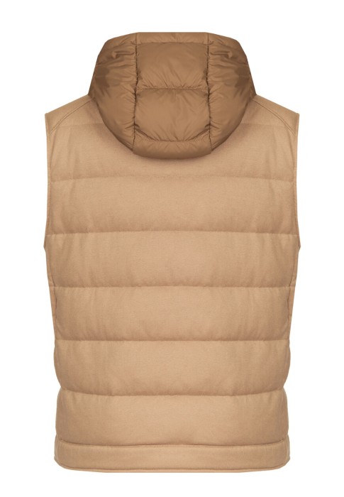 жилет  от бренда moncler вид слева