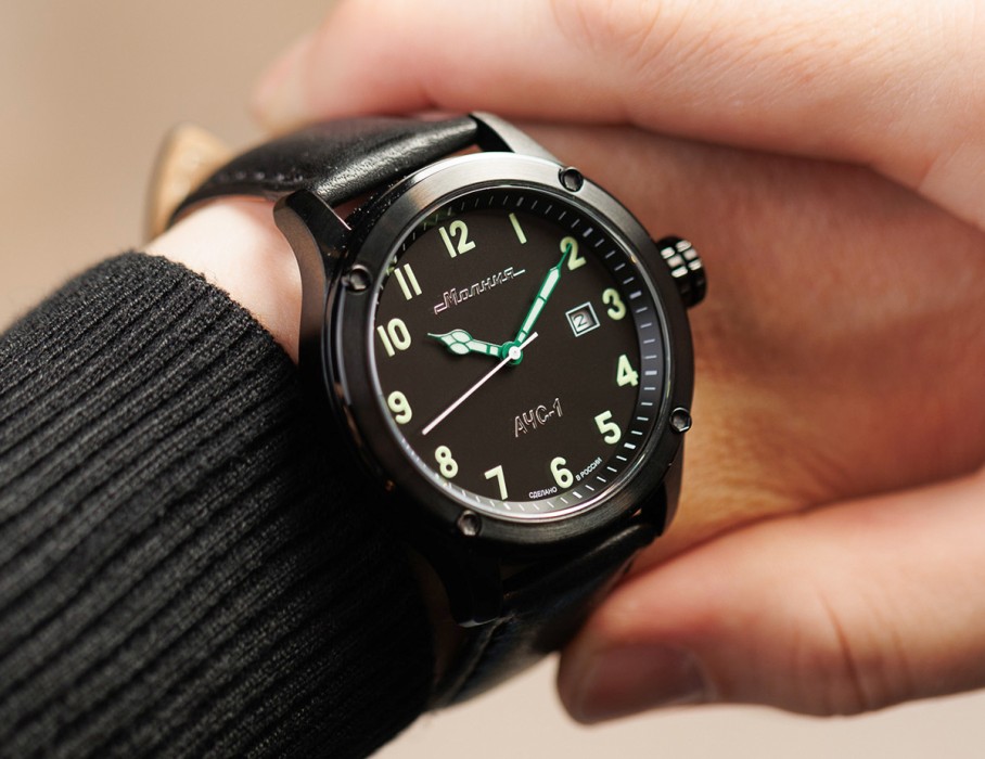 ачс-1 тсв 8215 44 мм автоподзавод универсального стиля с лицевой стороны