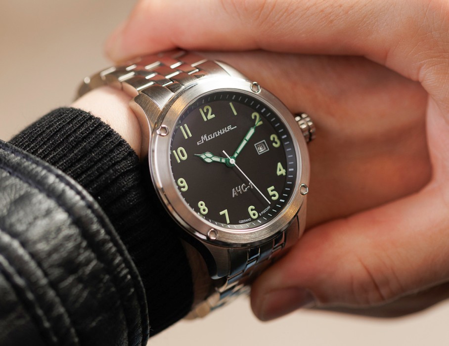 ачс-1 тсв 8215 44 мм автоподзавод универсального стиля с лицевой стороны