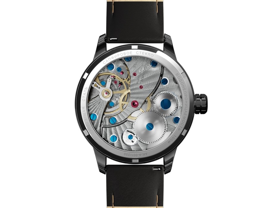 ачс пилот 3603s 42 мм ручной подзавод из россии вид сбоку