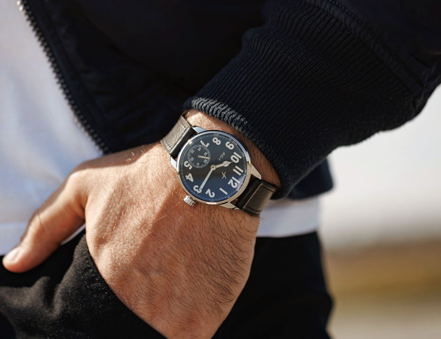 ачс пилот 3603s 42 мм ручной подзавод вид сбоку