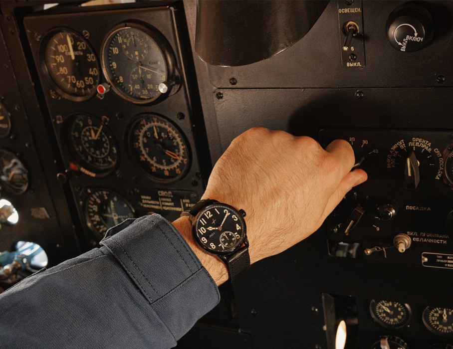 ачс пилот 3603s 42 мм ручной подзавод с внутренней стороны