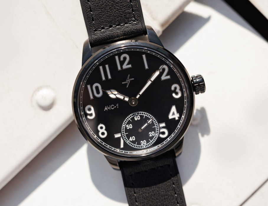 ачс пилот 3603s 42 мм ручной подзавод спереди