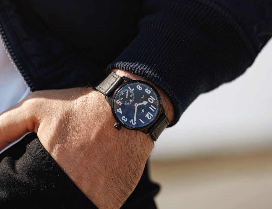 ачс пилот 3603s 42 мм ручной подзавод вид сбоку