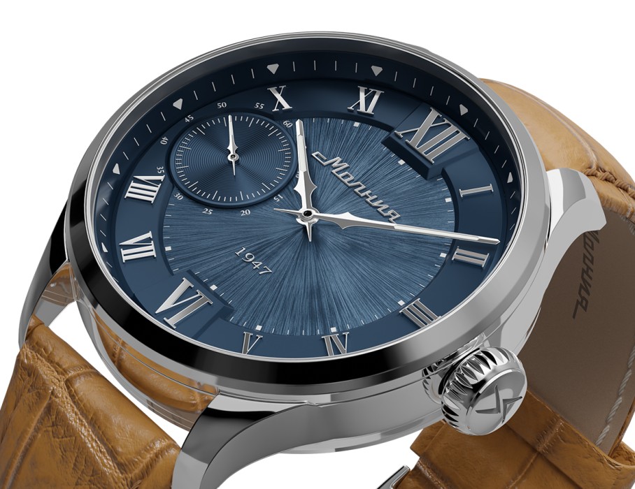 акинак tcb 3603 41 мм ручной завод универсального стиля с лицевой стороны