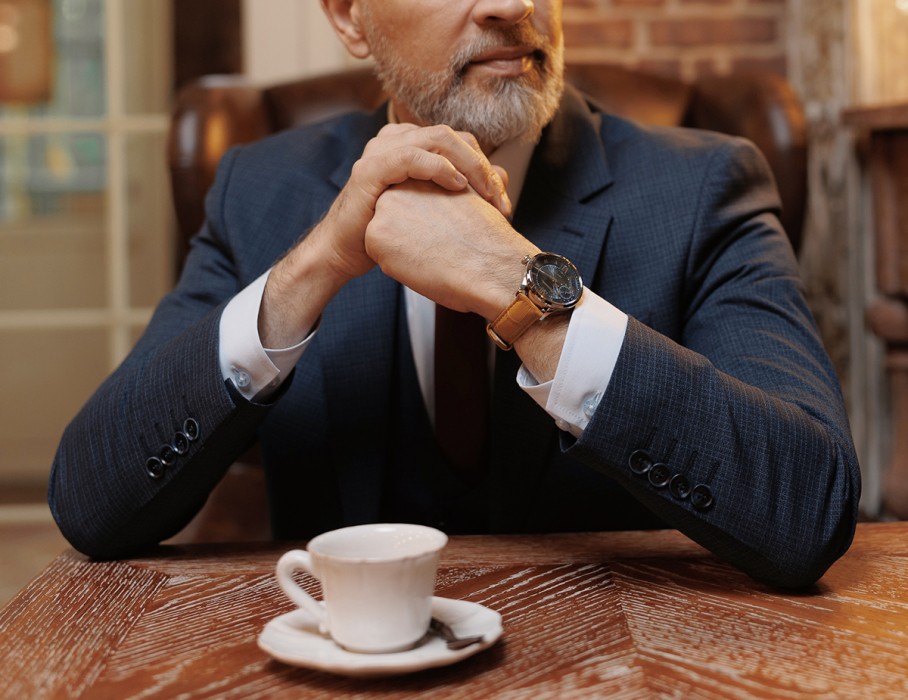 акинак tcb 3603 41 мм ручной завод спереди