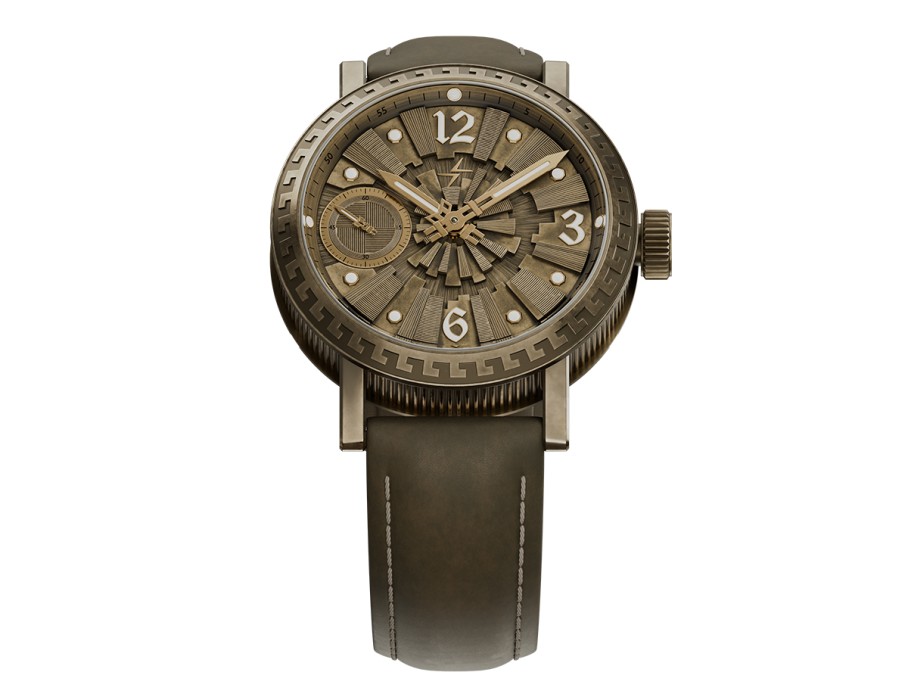 аркаим tcb 3603 43 мм ручной завод из россии вид сбоку