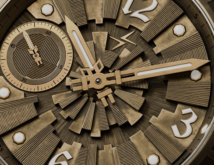 аркаим tcb 3603 43 мм ручной завод для взрослого возраста с изнаночной стороны