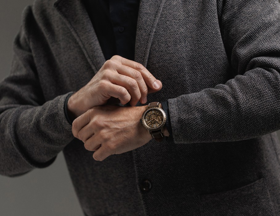 аркаим tcb 3603 43 мм ручной завод спереди