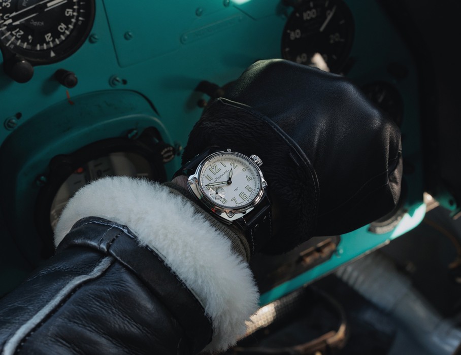 беркут tcb 3603 42мм ручной завод спереди